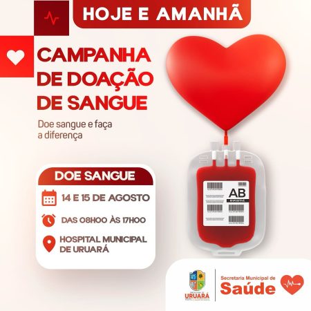 Doe Sangue, Salve Vidas!