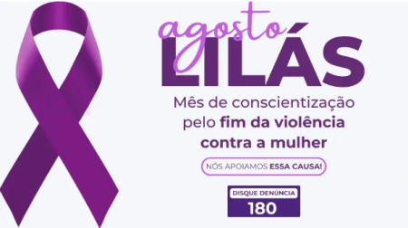 Agosto Lilás