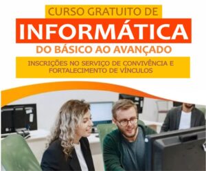 Curso Gratuito de Informática, do básico ao avançado.