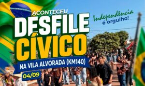 Desfile Cívico na Vila Alvorada (KM 140)